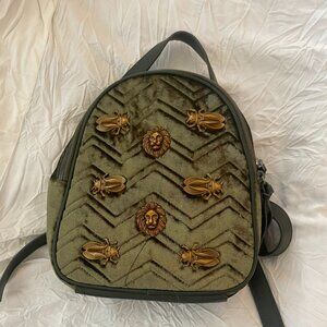 New 3AM Velvet Forever Mini Backpack Purse